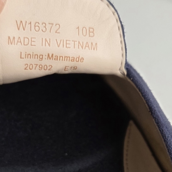 Cole Haan The Go-To Loafer Women's Blue Suede Size 10B - Picture 7 of 9